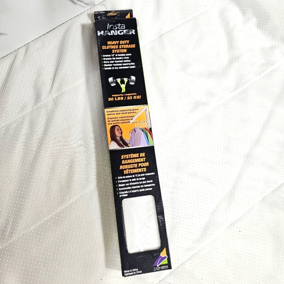 Insta Hanger Heavy Duty Clothes Storage System 23kg - NWT - Picture 3 of 7